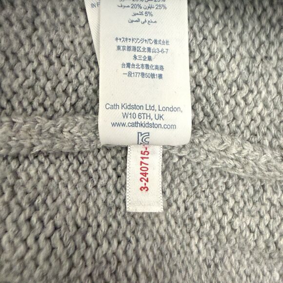 Cath Kidston Penguin Sweater Small Wool Cashmere Blend - Flawed - Picture 11 of 12